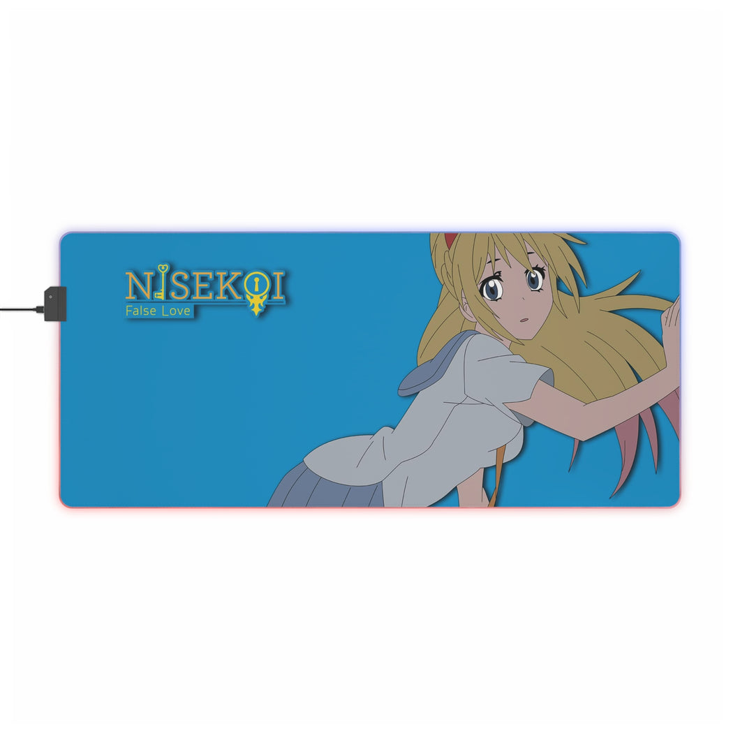 Nisekoi Chitoge Kirisaki RGB LED Mouse Pad (Desk Mat)