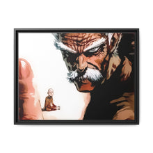 Load image into Gallery viewer, Saitama and Bang Canvas Framed Art Print
