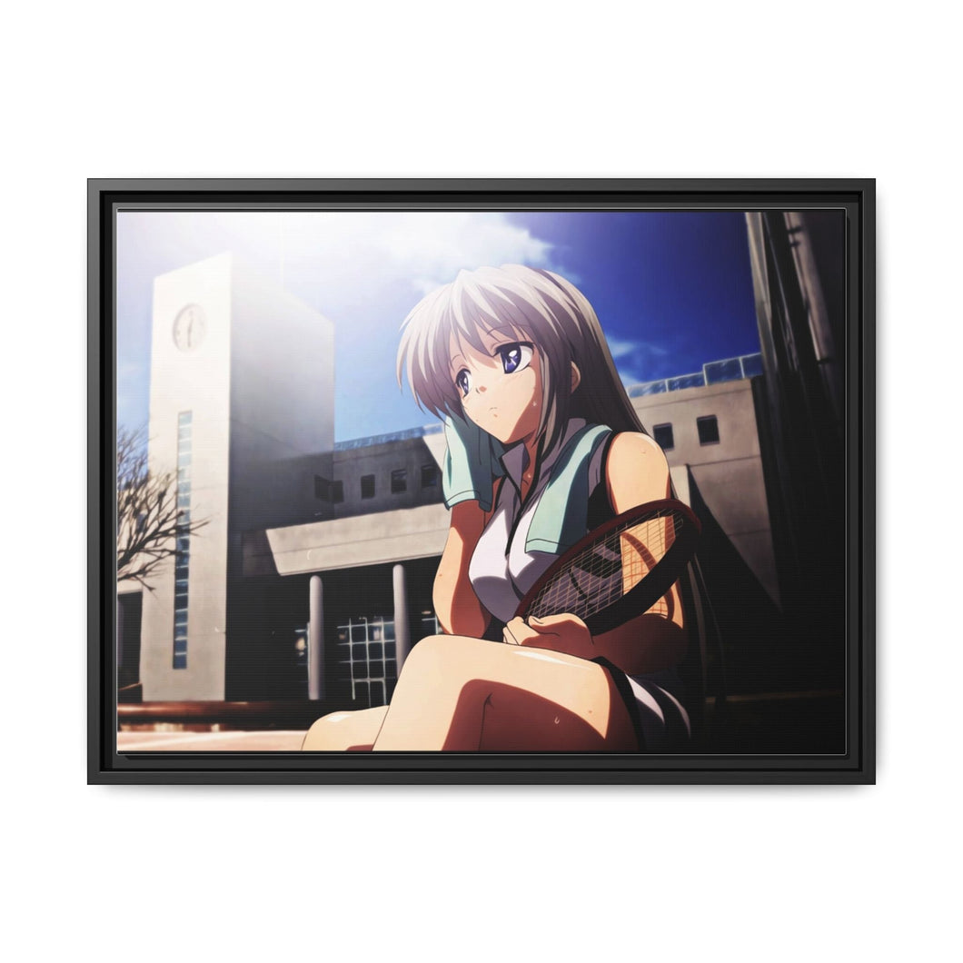 Anime Clannad Canvas Framed Art Print