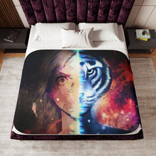 Load image into Gallery viewer, Bungou Stray Dogs Atsushi Nakajima Sherpa Blanket
