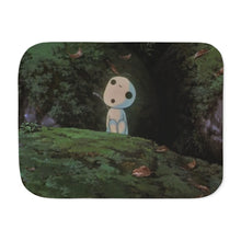 Load image into Gallery viewer, Princess Mononoke Sherpa Blanket

