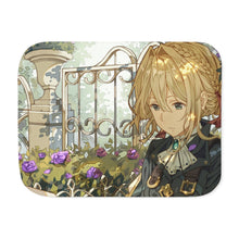 Load image into Gallery viewer, Anime Violet Evergarden Sherpa Blanket
