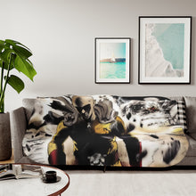 Load image into Gallery viewer, Saitama Vs Lord Boros Sherpa Blanket
