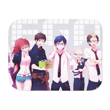 Load image into Gallery viewer, Ao No Exorcist Sherpa Blanket
