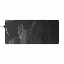 Load image into Gallery viewer, Black Annie RGB LED Mouse Pad (Desk Mat)
