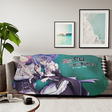 Load image into Gallery viewer, Anime Re:ZERO -Starting Life in Another World- Sherpa Blanket
