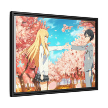 Load image into Gallery viewer, Anime Your Lie in April Canvas Framed Art Print
