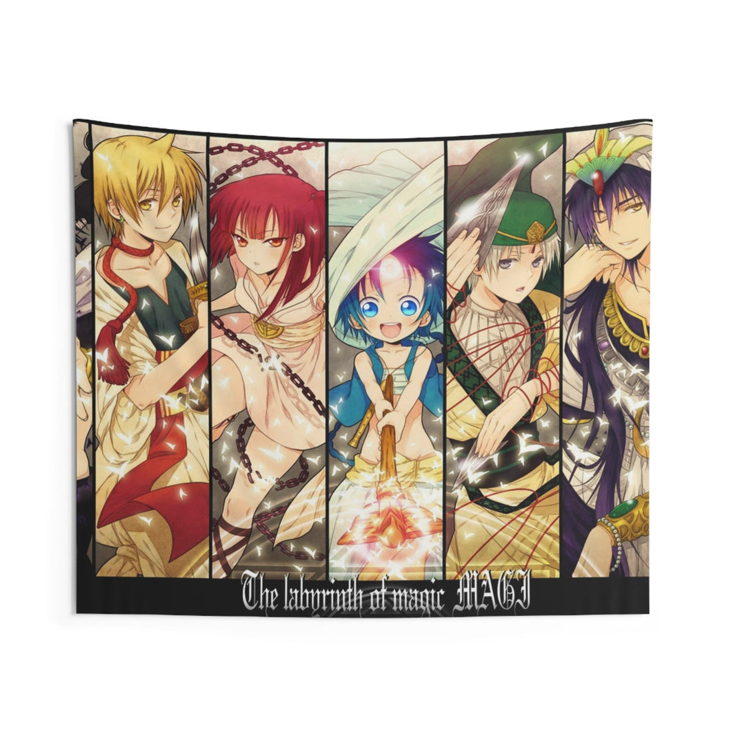 Magi: The Labyrinth Of Magic Japanese Desk Mat Indoor Wall Tapestry