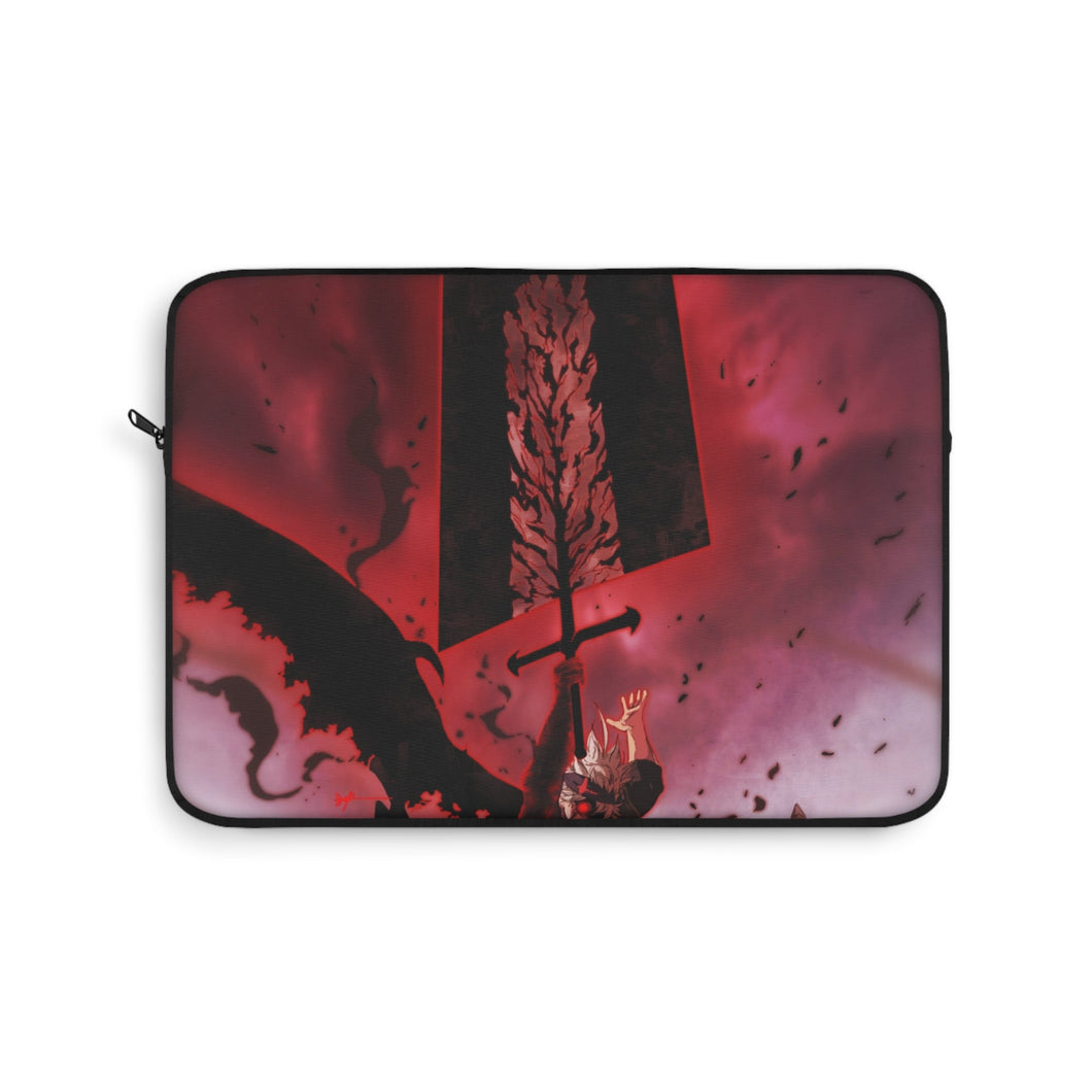 Black Clover Asta Laptop Sleeve