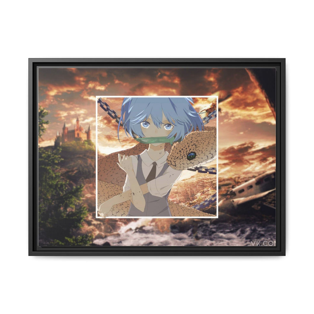 Assassination Classroom Canvas Framed Art Print
