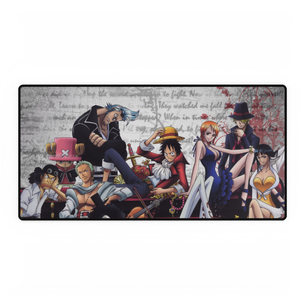 Grupo Chapéu de Palha Mouse Pad (Desk Mat)