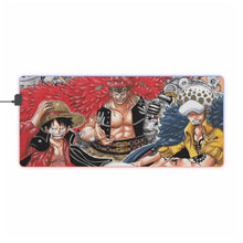 Load image into Gallery viewer, One Piece Monkey D. Luffy RGB LED Mouse Pad (Desk Mat)
