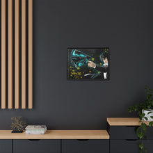 Load image into Gallery viewer, Shinya Kogami With His dominator Canvas Framed Art Print
