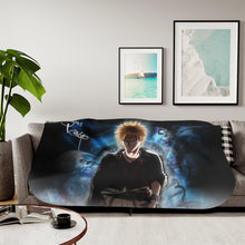 Load image into Gallery viewer, Ichigo Kurosaki - Illumination Sherpa Blanket

