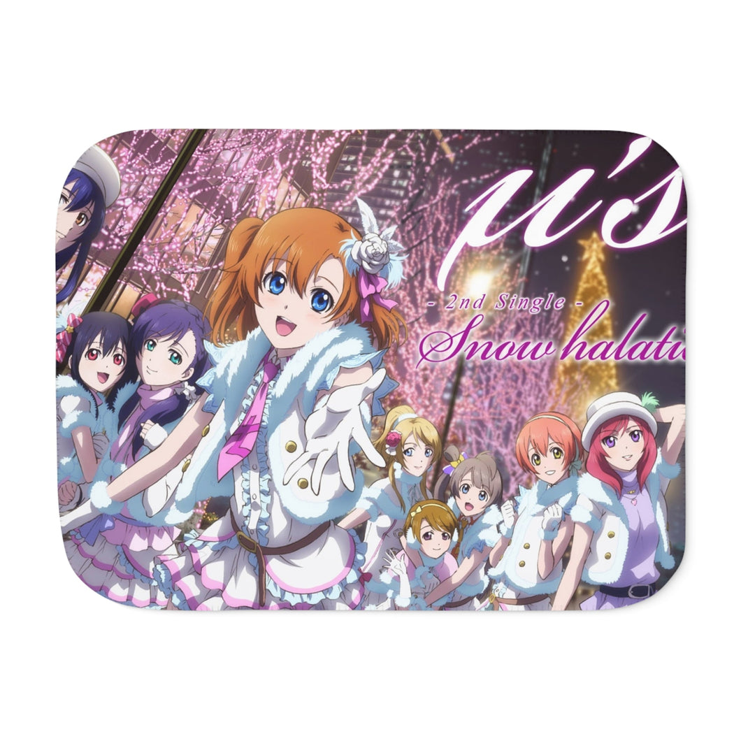 U's 2nd single- Snow Halation Sherpa Blanket