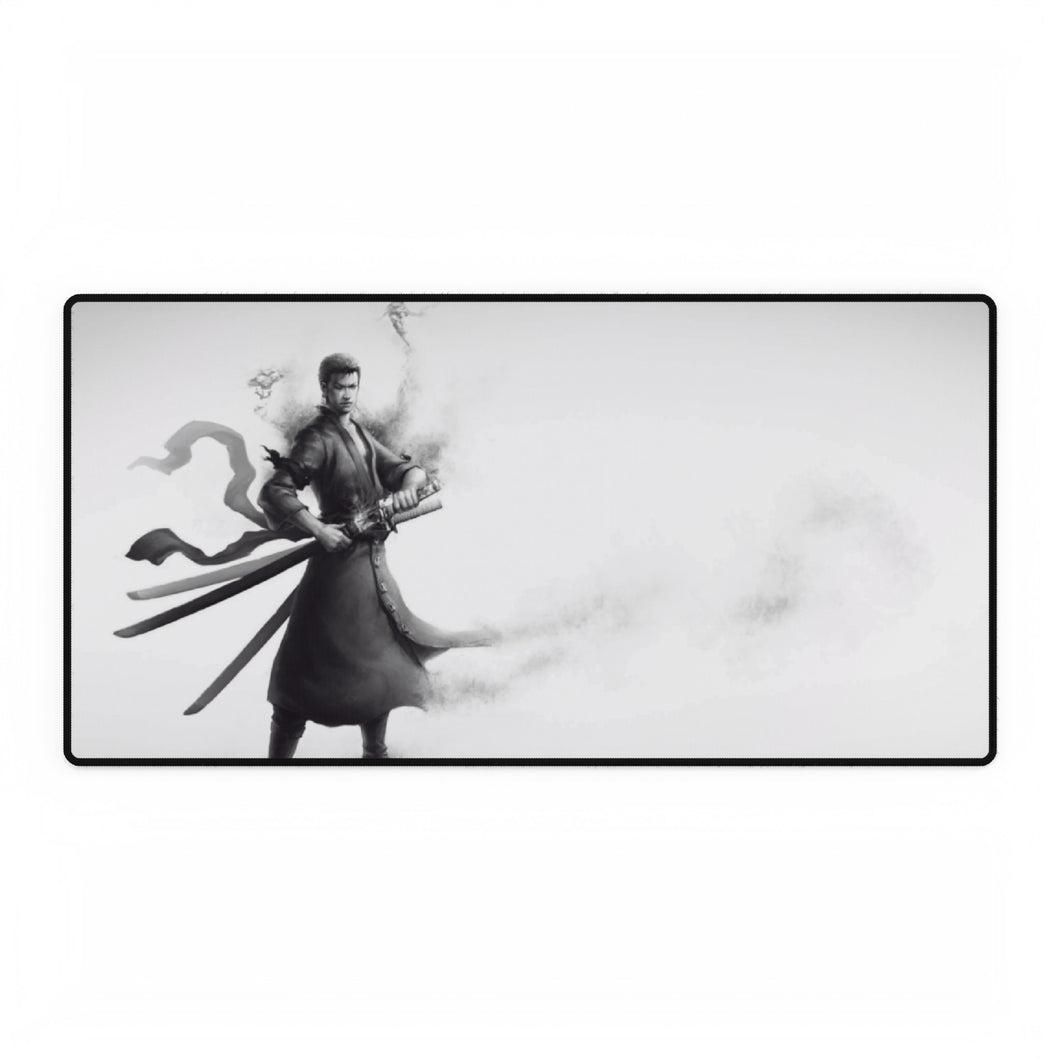 Zoro the swordsman Mouse Pad (Desk Mat)