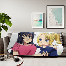 Load image into Gallery viewer, Rascal Does Not Dream of Bunny Girl Senpai Sherpa Blanket
