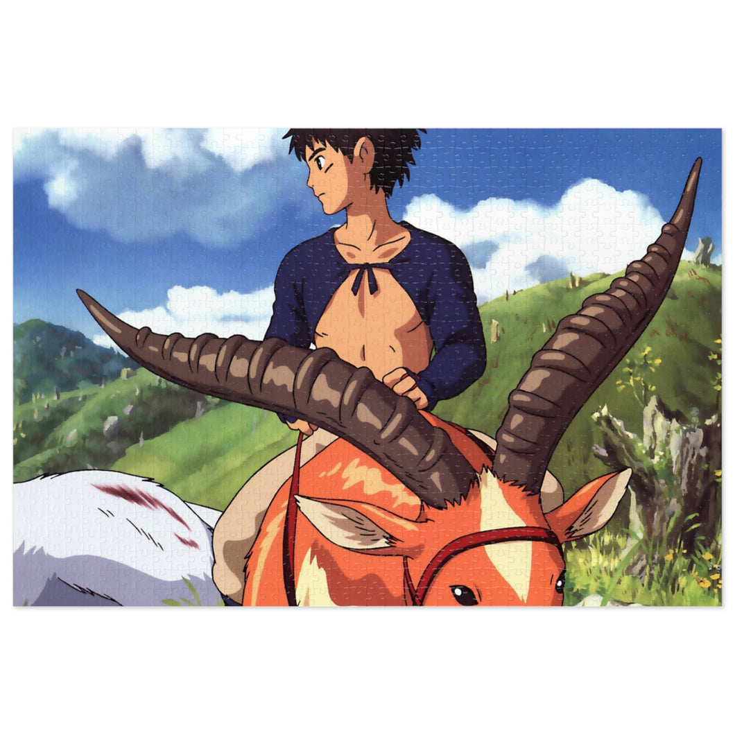 Anime Princess Mononoker Jigsaw Puzzle