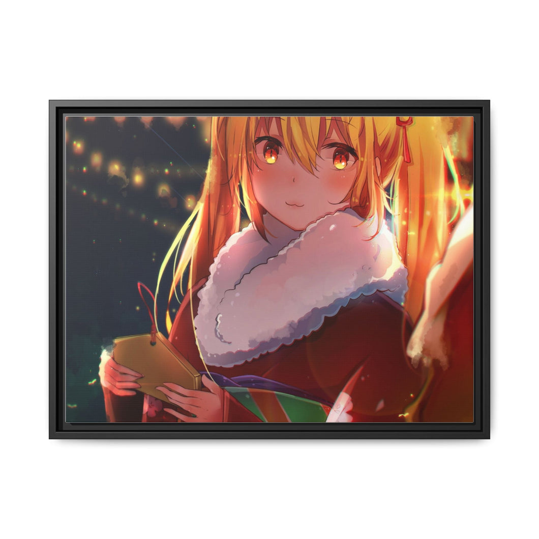 Kobayashi, I love you. Canvas Framed Art Print