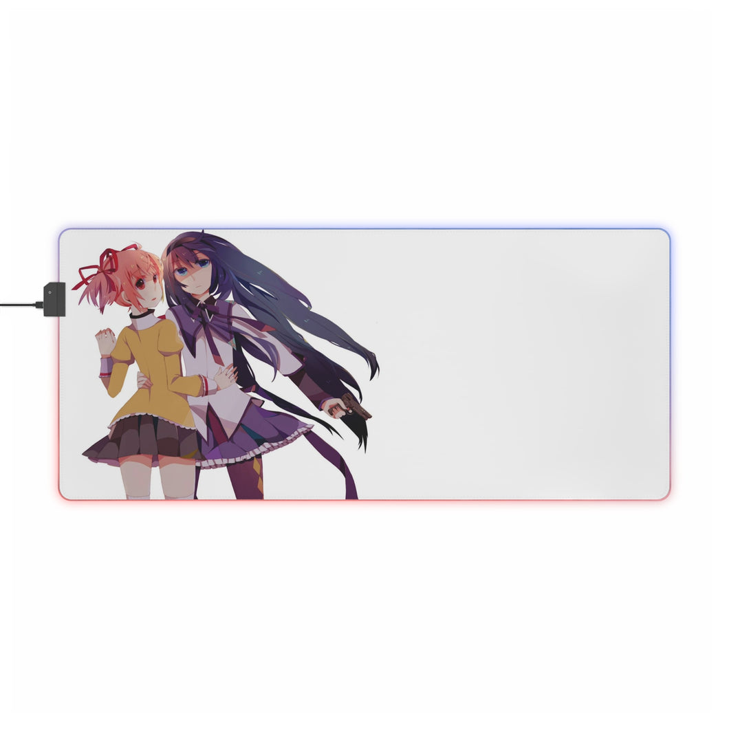 Puella Magi Madoka Magica RGB LED Mouse Pad (Desk Mat)