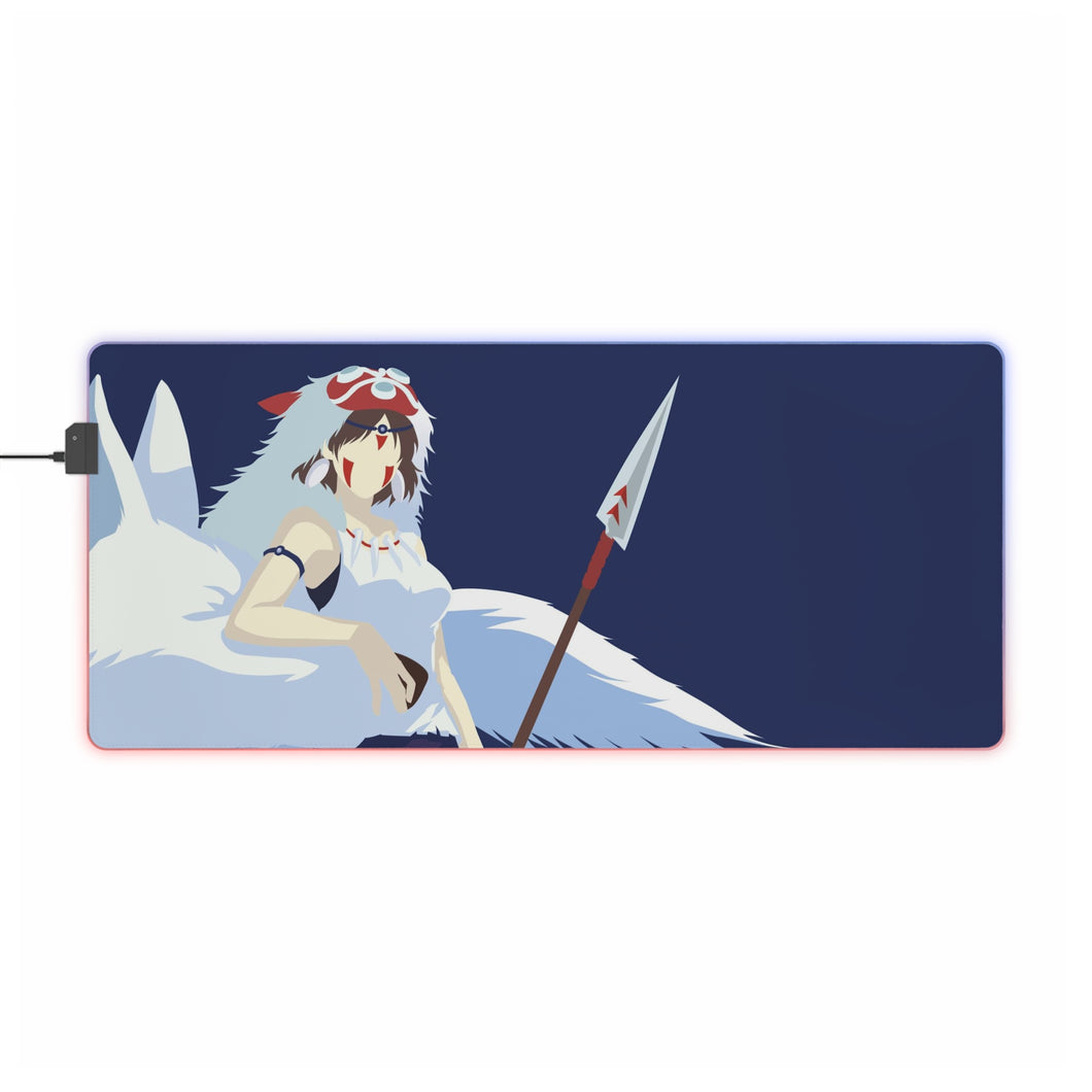 San Mononoke Hime / Princess Mononoke RGB LED Mouse Pad (Desk Mat)