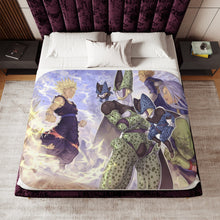 Load image into Gallery viewer, Anime Dragon Ball Z Sherpa Blanket
