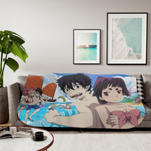 Load image into Gallery viewer, Ao No Exorcist Sherpa Blanket
