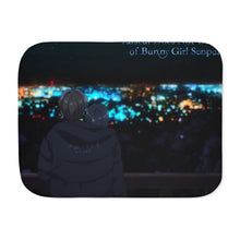 Load image into Gallery viewer, Seishun Buta Yarō wa Banīgāru Senpai no Yume o Minai Sherpa Blanket
