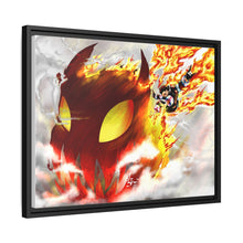Load image into Gallery viewer, Fire Force Shinra Kusakabe Canvas Framed Art Print

