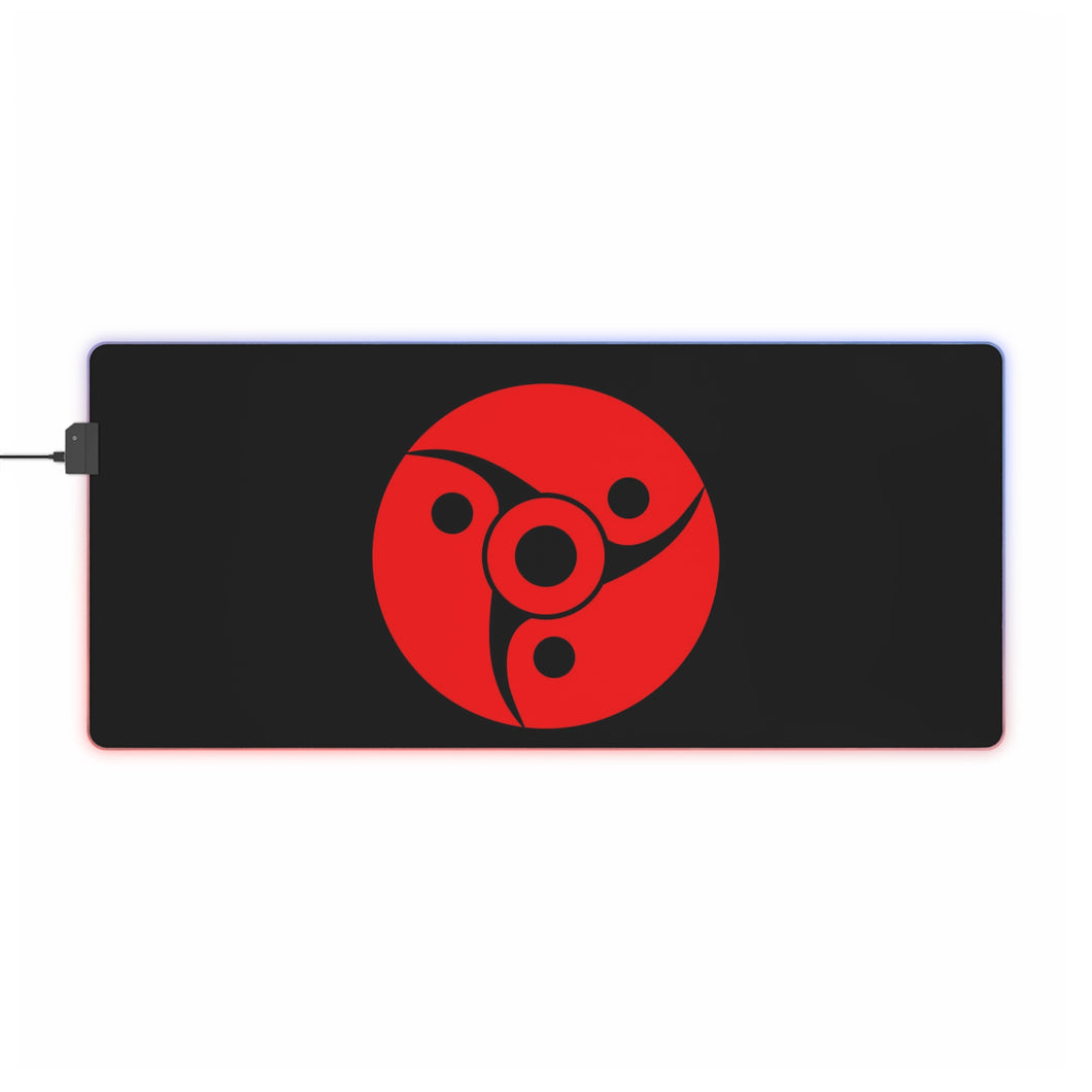Fugaku Uchiha RGB LED Mouse Pad (Desk Mat)
