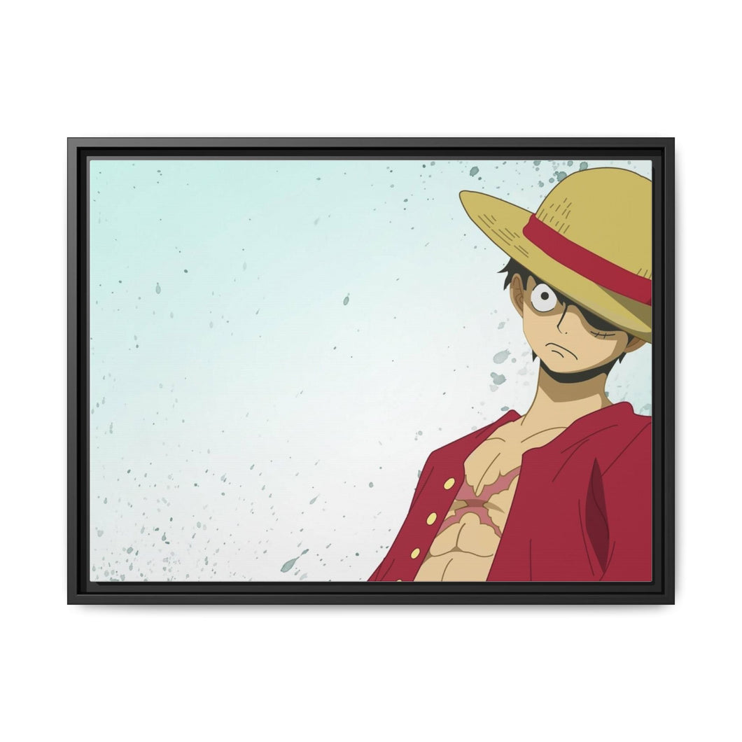 Anime One Piece Canvas Framed Art Print