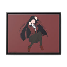 Load image into Gallery viewer, Jabami Yumeko,Kakegurui,Minimalist Canvas Framed Art Print
