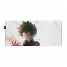 Load image into Gallery viewer, Izuku Midoriya (Deku) RGB LED Mouse Pad (Desk Mat)

