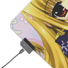Load image into Gallery viewer, Magical Girl Lyrical Nanoha RGB LED Mouse Pad (Desk Mat)
