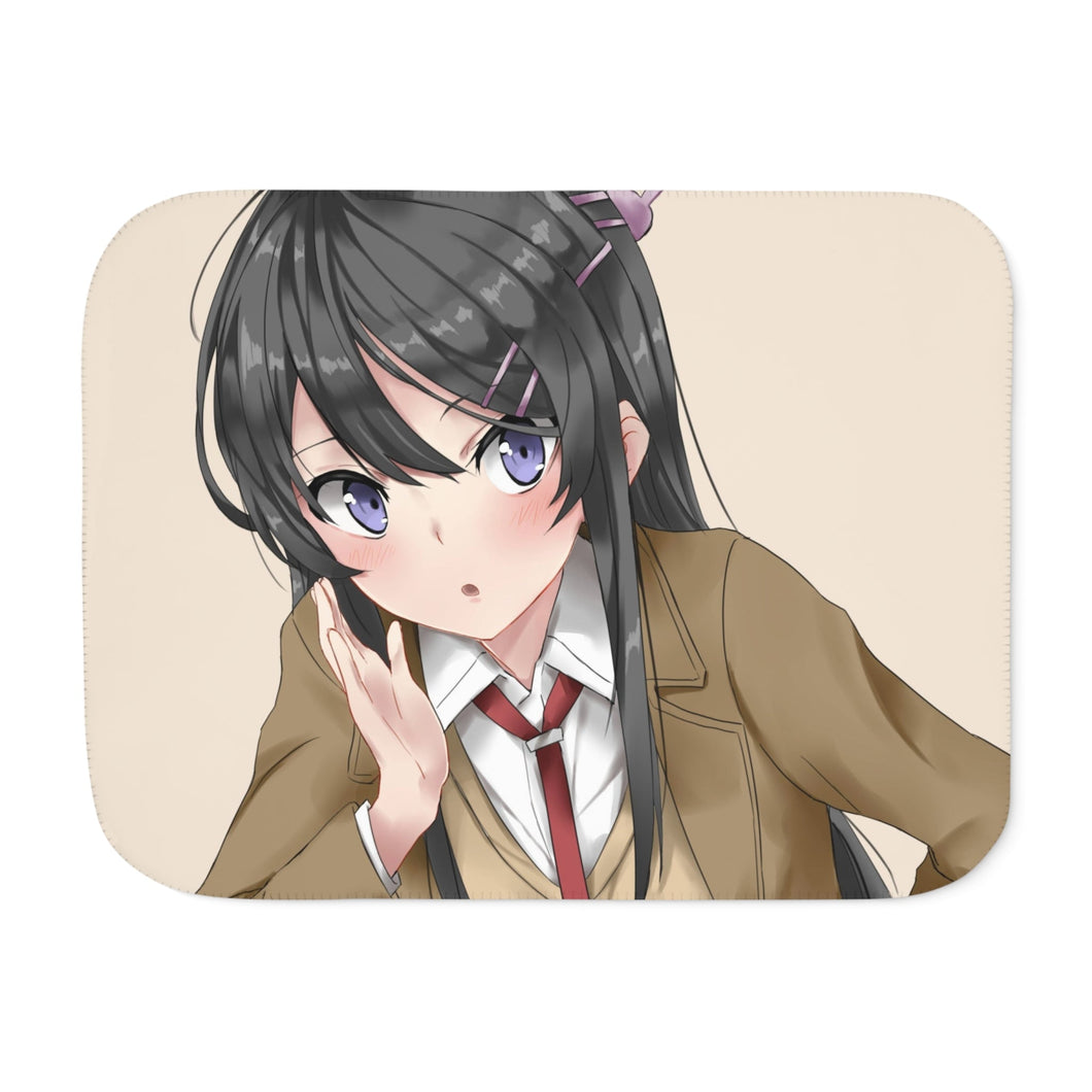 Rascal Does Not Dream Of Bunny Girl Senpai Sherpa Blanket