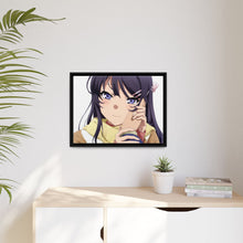 Load image into Gallery viewer, Rascal Does Not Dream Of Bunny Girl Senpai Canvas Framed Art Print
