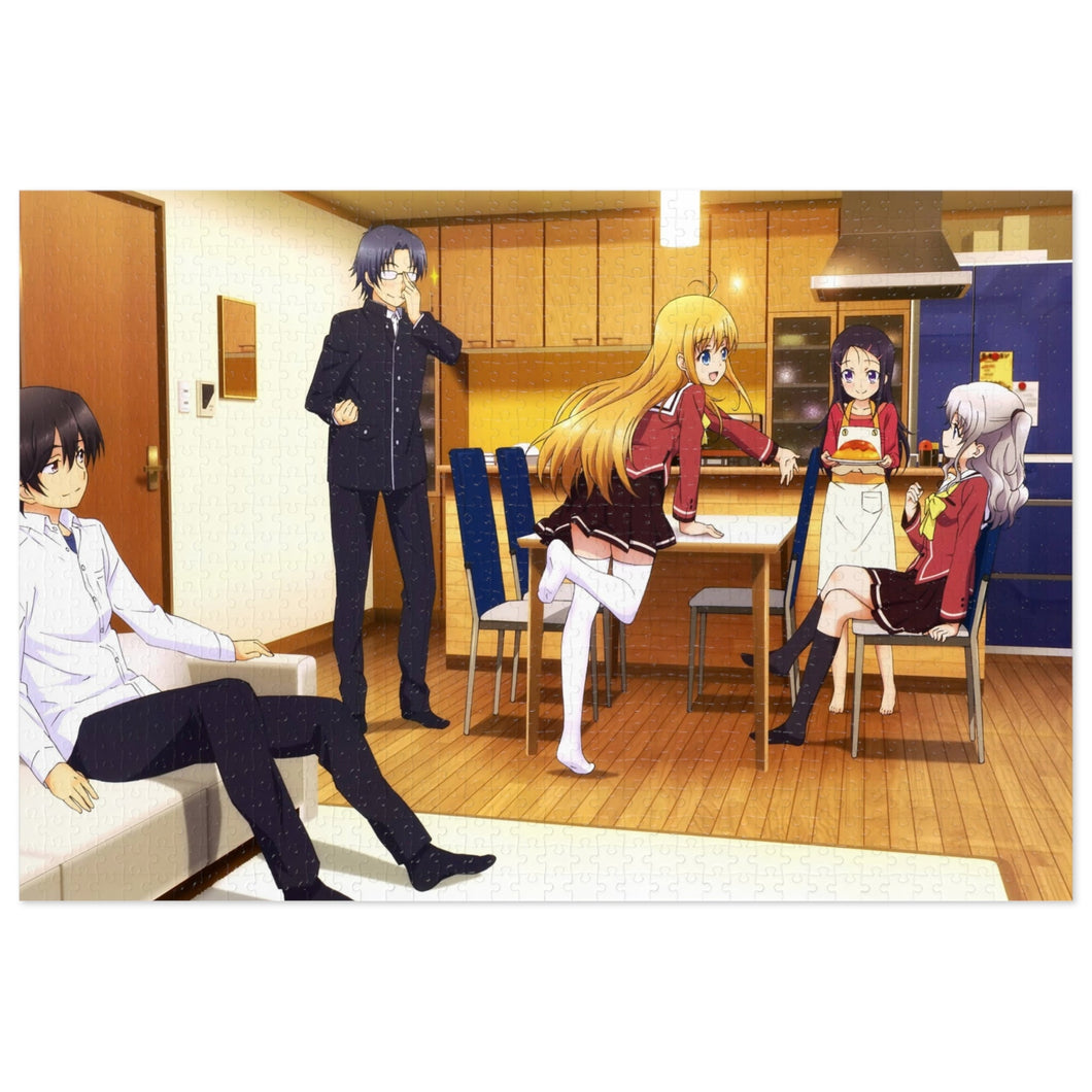 Charlotte Nao Tomori, Ayumi Otosaka, Joujirou Takajou, Yusa Kurobane Jigsaw Puzzle