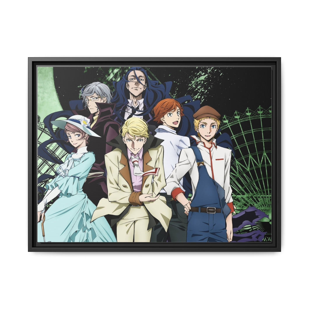 Anime Bungou Stray Dogs Canvas Framed Art Print