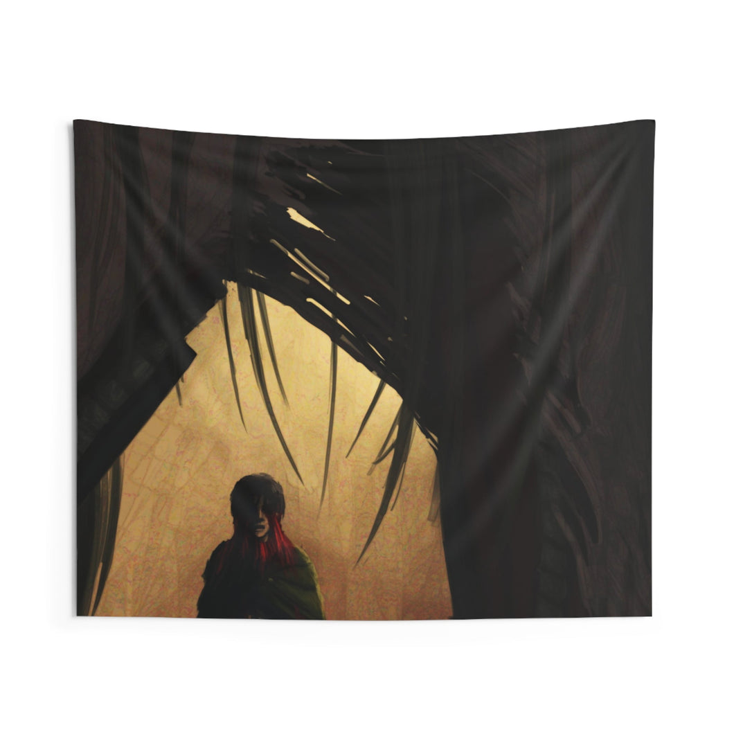 Shingeki no Kyojin - Eren and the Female Titan Indoor Wall Tapestry