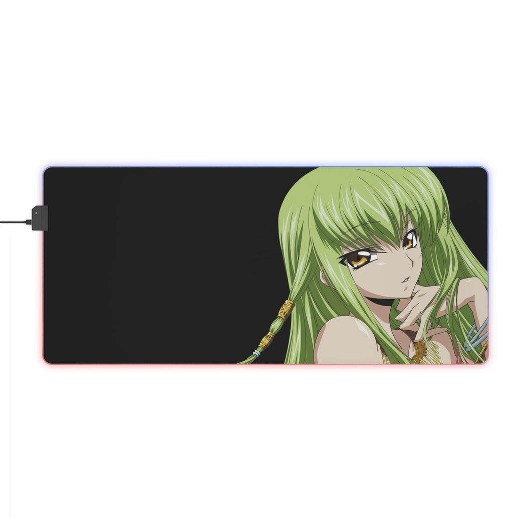 C.C. (Code Geass) RGB LED Mouse Pad (Desk Mat)