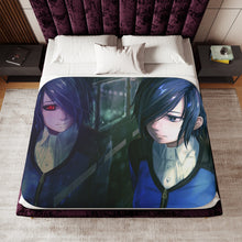 Load image into Gallery viewer, Anime Tokyo Ghoul Sherpa Blanket
