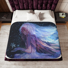 Load image into Gallery viewer, Anime Winter Bride Sherpa Blanket
