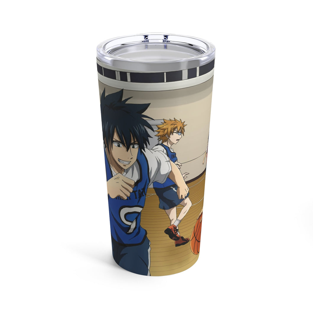Fairy Tail Natsu Dragneel, Erza Scarlet, Gray Fullbuster, Lucy Heartfilia, Happy Tumbler 20oz