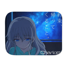 Load image into Gallery viewer, Nao Tomori in hospital Sherpa Blanket
