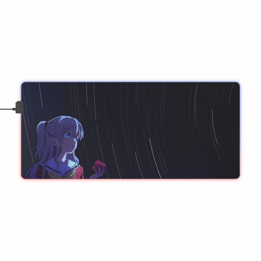 Charlotte Nao Tomori RGB LED Mouse Pad (Desk Mat)
