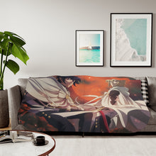 Load image into Gallery viewer, Anime Seraph of the Endr Sherpa Blanket
