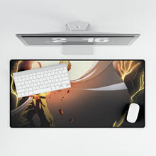 Load image into Gallery viewer, Saitama and Genos Mouse Pad (Desk Mat)
