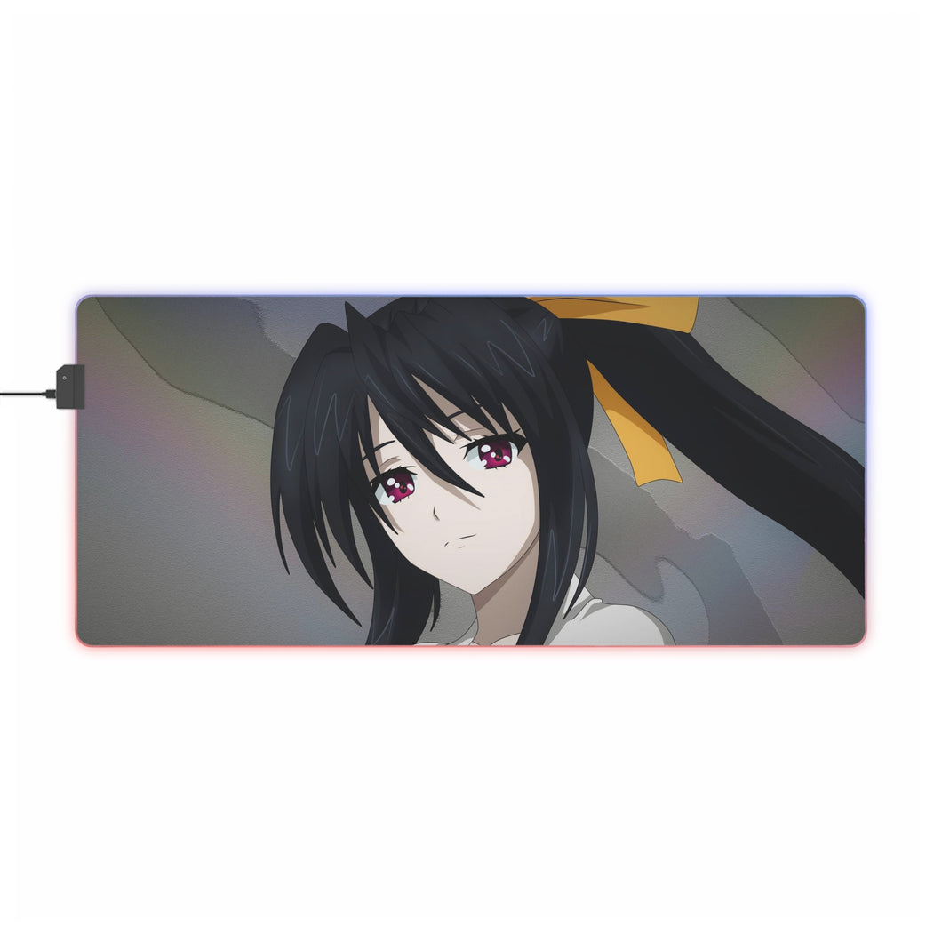 Normal Akeno Himejima RGB LED Mouse Pad (Desk Mat)