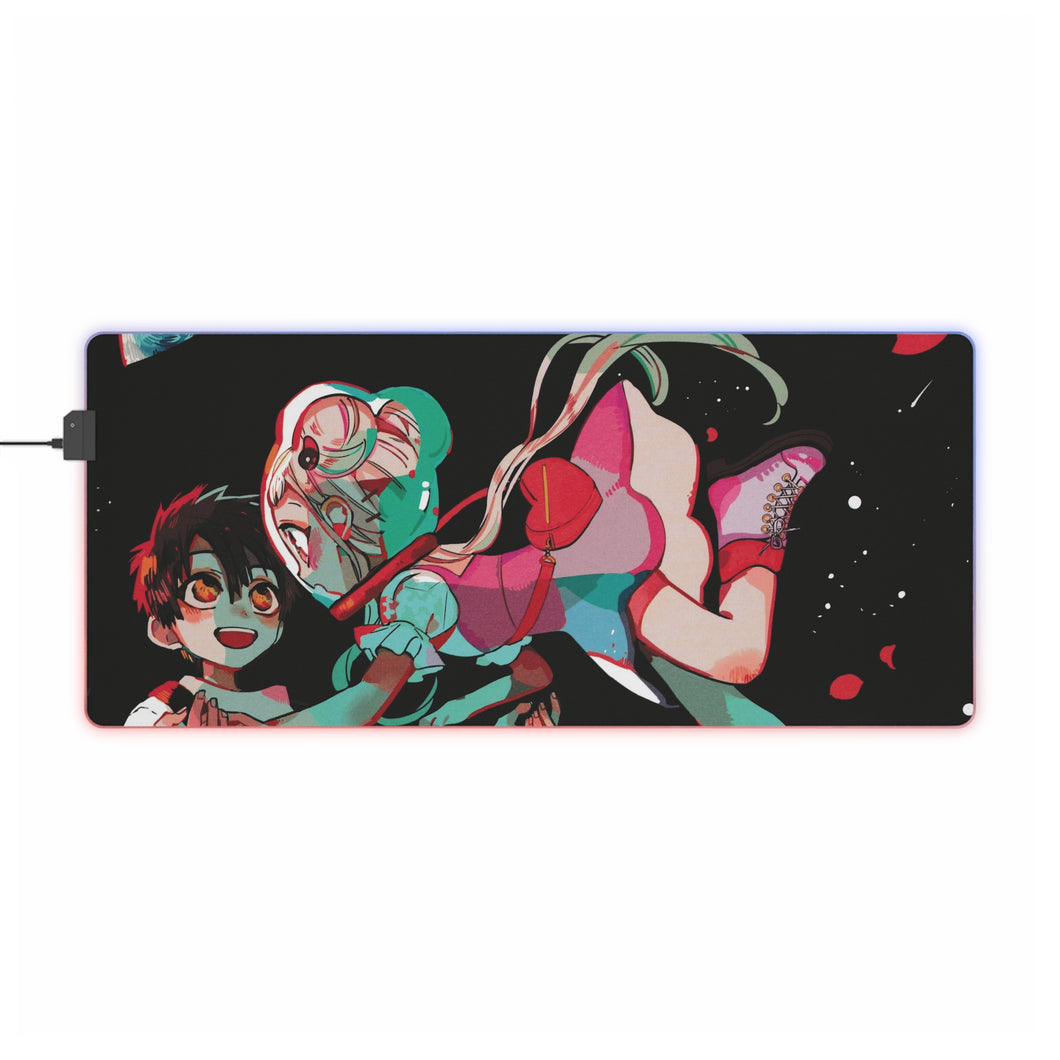 Jibaku Shounen Hanako-kun RGB LED Mouse Pad (Desk Mat)