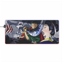 Load image into Gallery viewer, One Piece Roronoa Zoro RGB LED Mouse Pad (Desk Mat)
